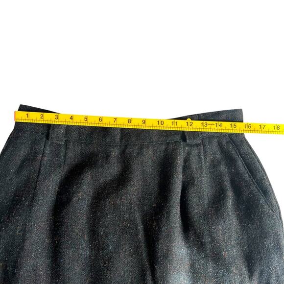 Norton McNaughton Women’s Vintage Wool Blend 2 Piece Set Olive Green Size 16 - Picture 13 of 14